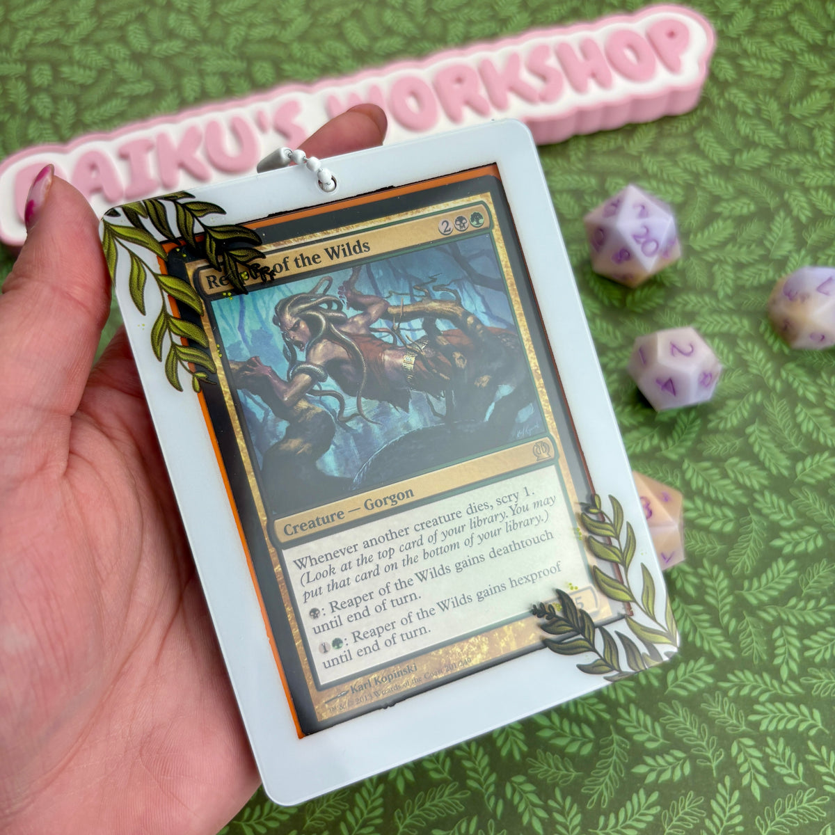 Kelp Polaroid Acrylic Photocard Holder