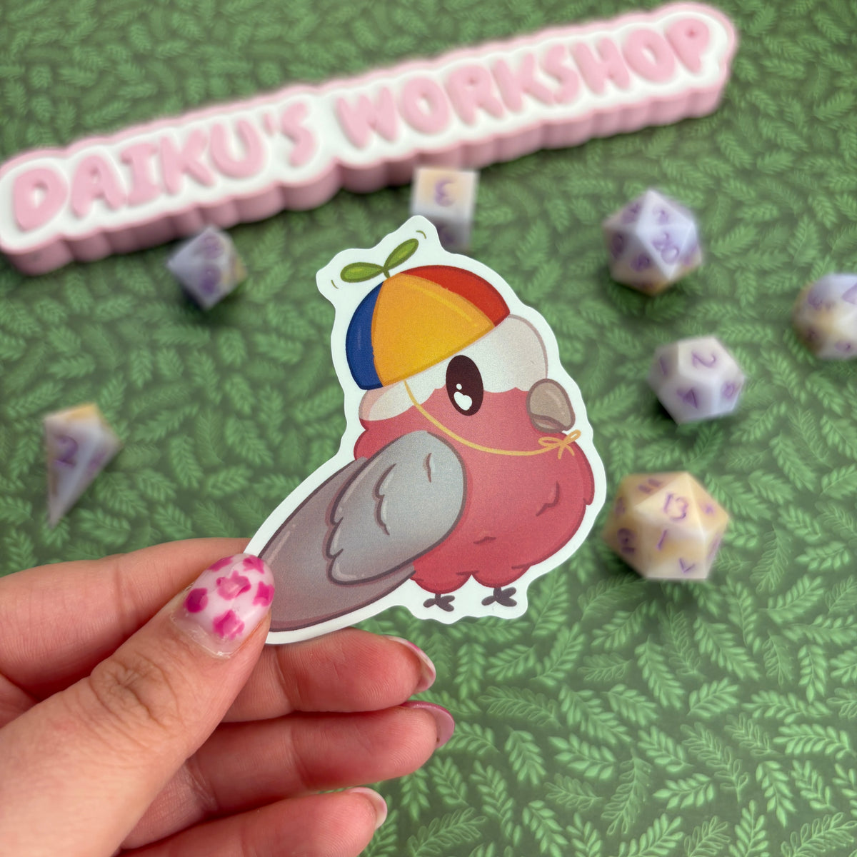 Galah Matte Vinyl Sticker
