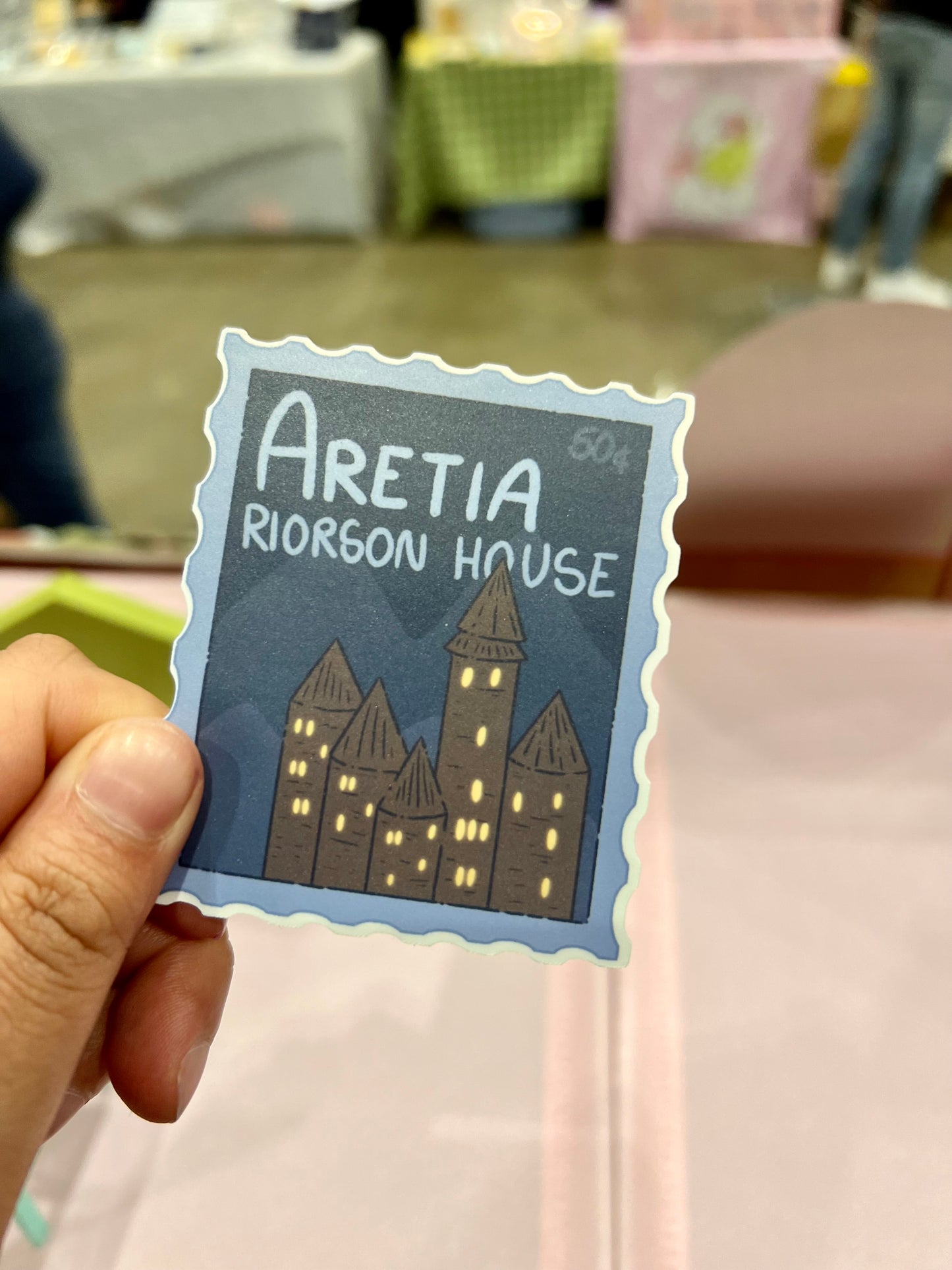 Aretia Stamp Sticker