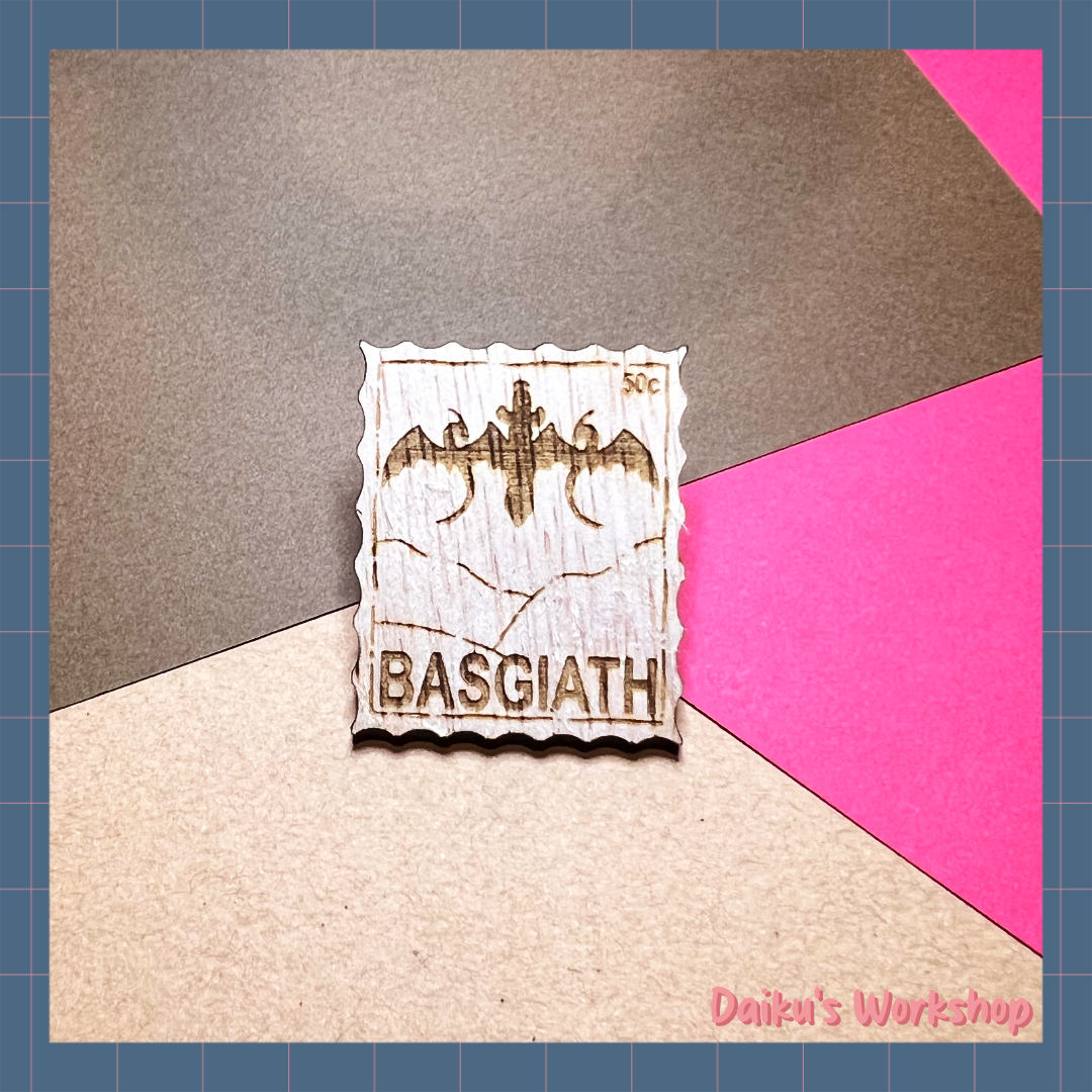 Basgiath Stamp Pin