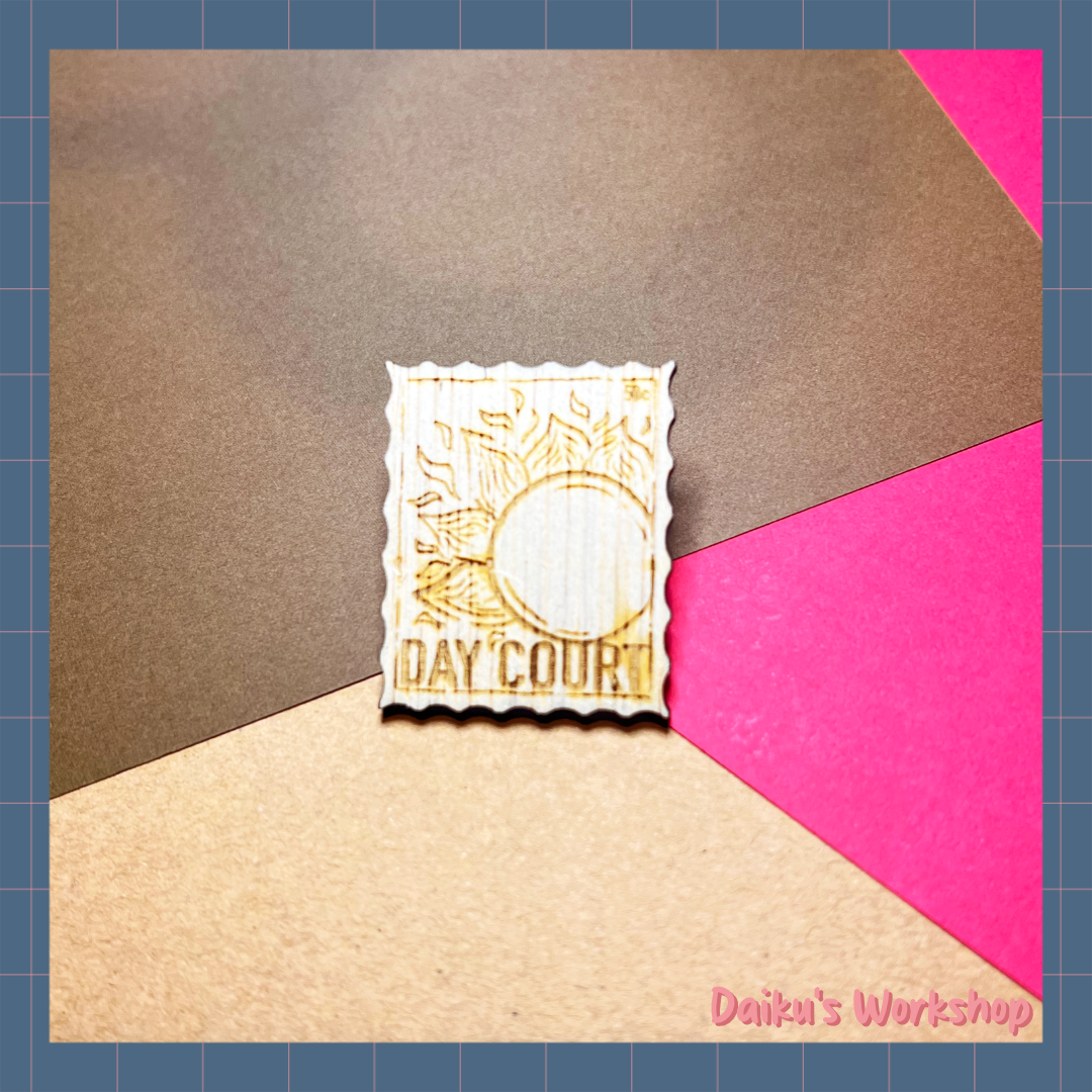 Day Court - ACOTAR Stamp Pin
