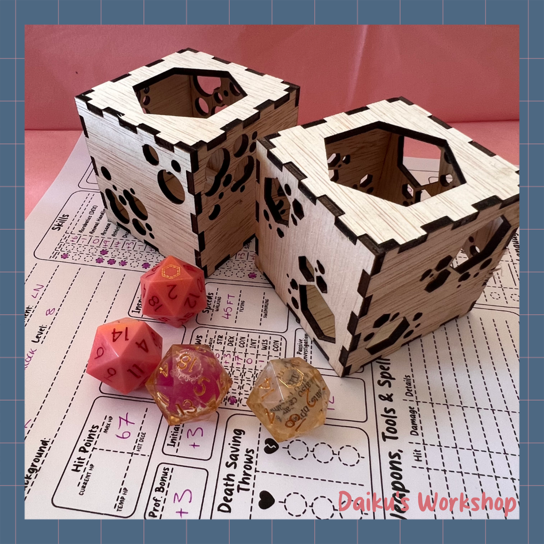 Wooden Dice Jails