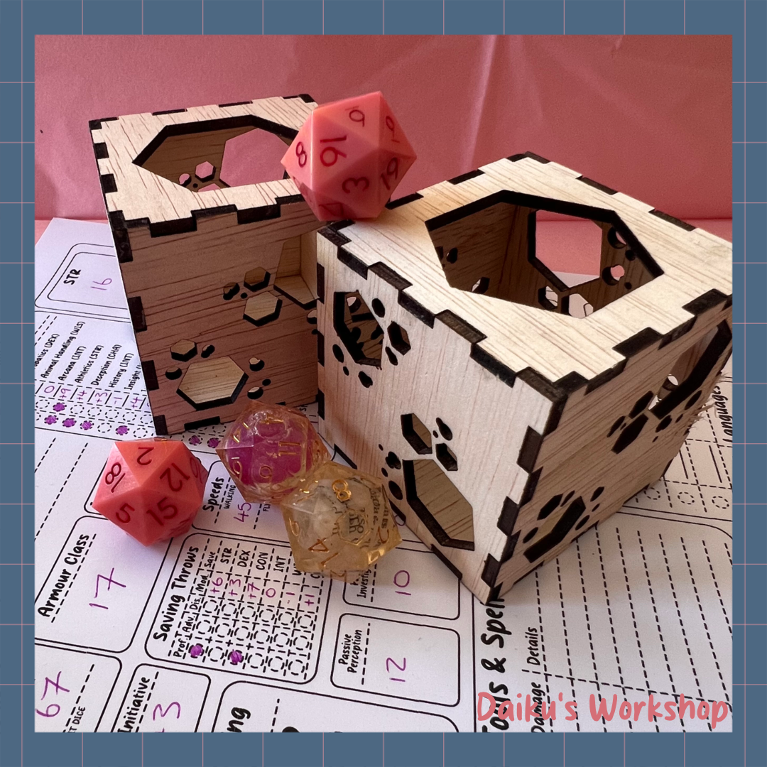 Wooden Dice Jails
