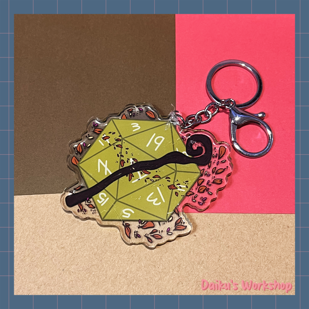 Druid Class Keychain