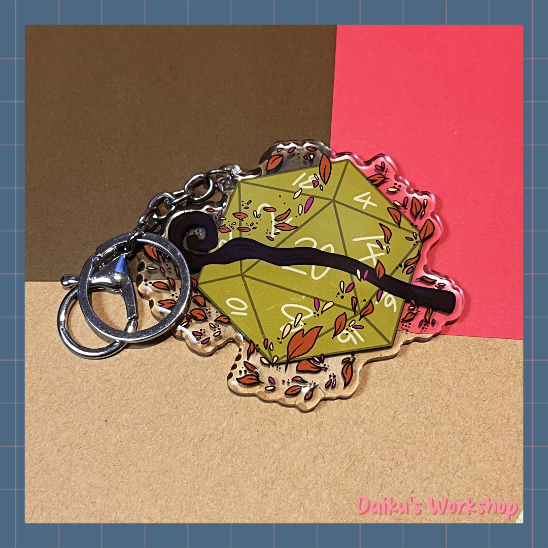 Druid Class Keychain
