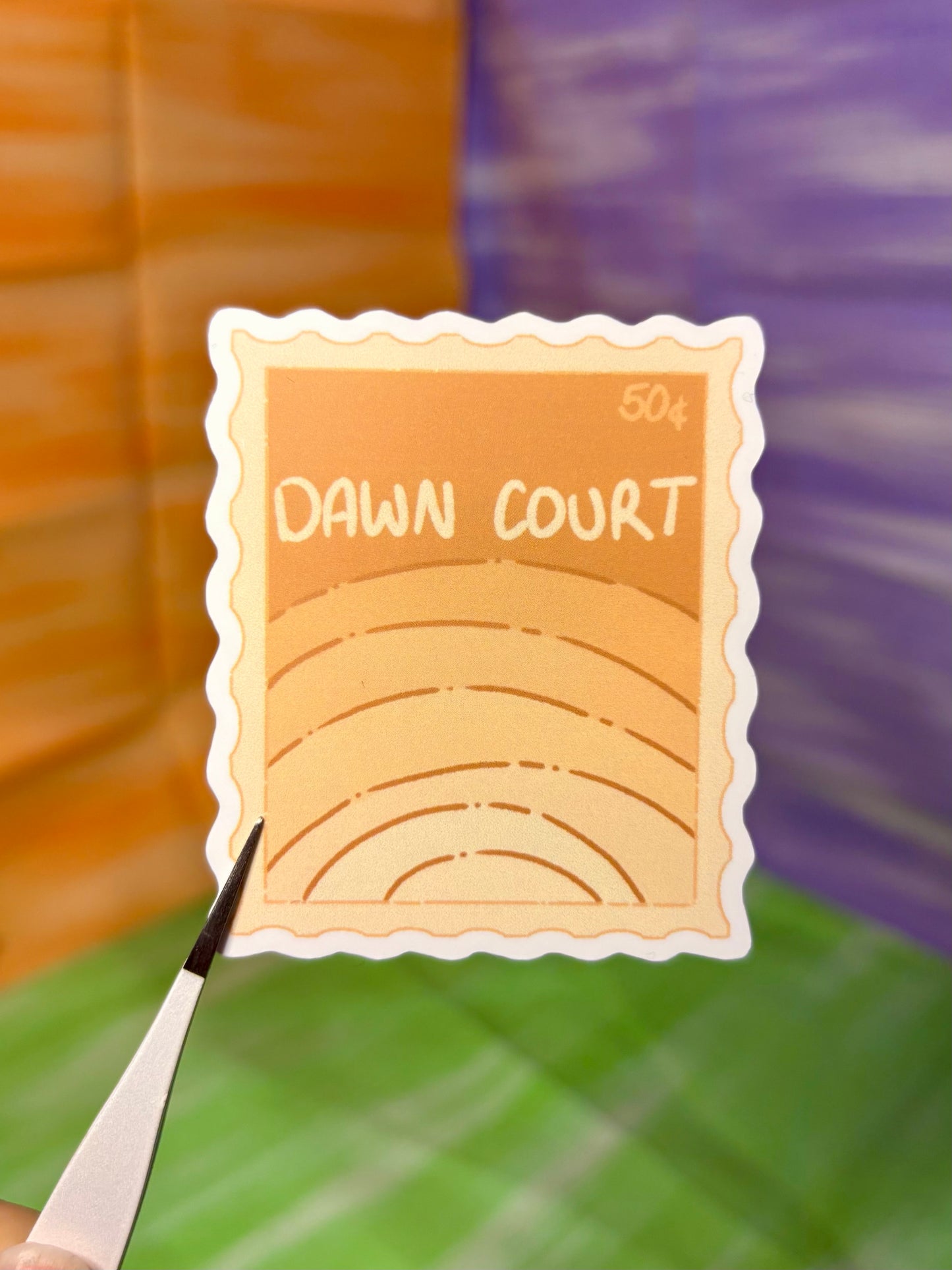 Dawn Court Stamp Sticker