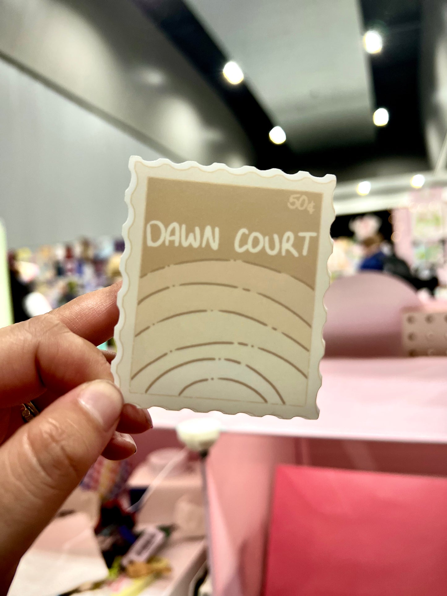 Dawn Court Stamp Sticker
