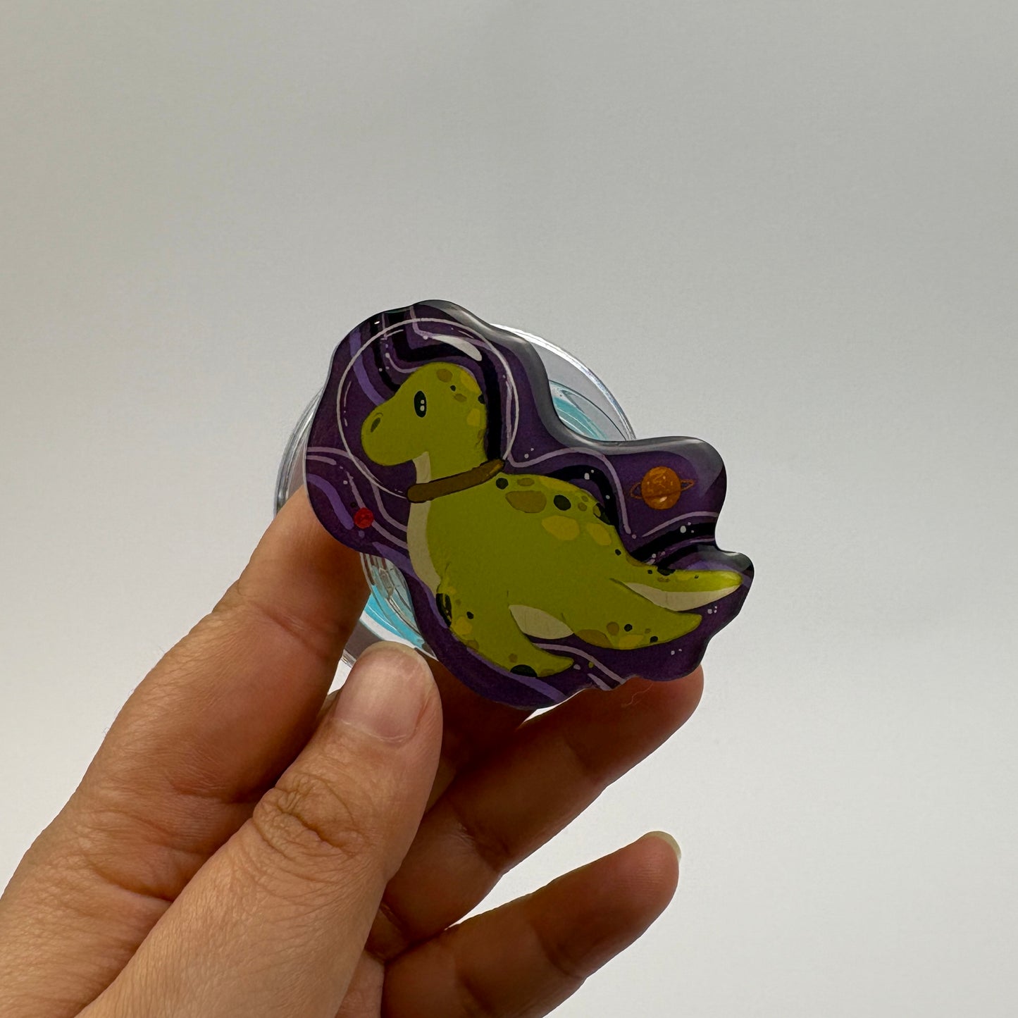 Space Dino Magnetic Phone Grip