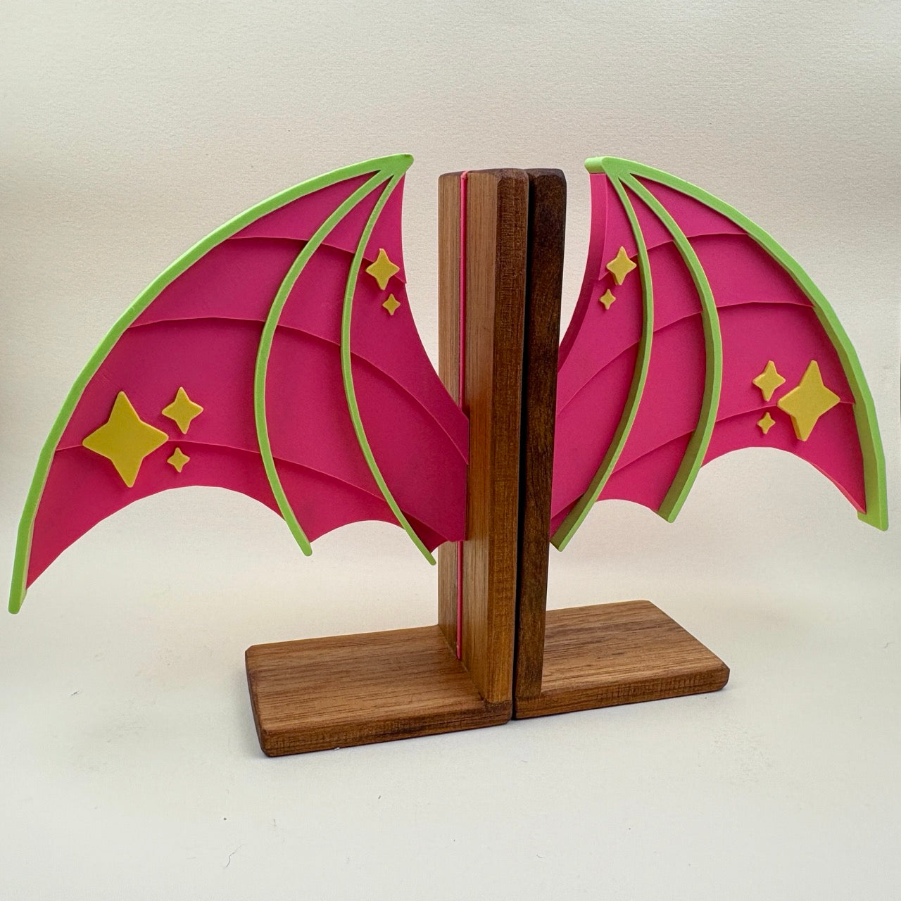 Watermelon Breeze Bat Wing Bookends