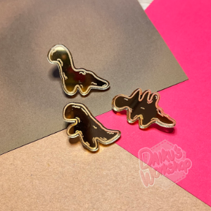 Dino Nugget 3 Pack Acrylic Pins
