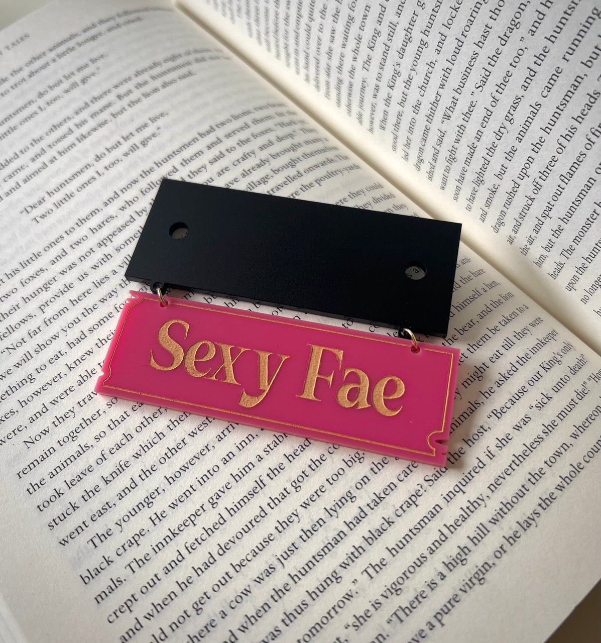 "Sexy Fae" Hanging Acrylic Sign