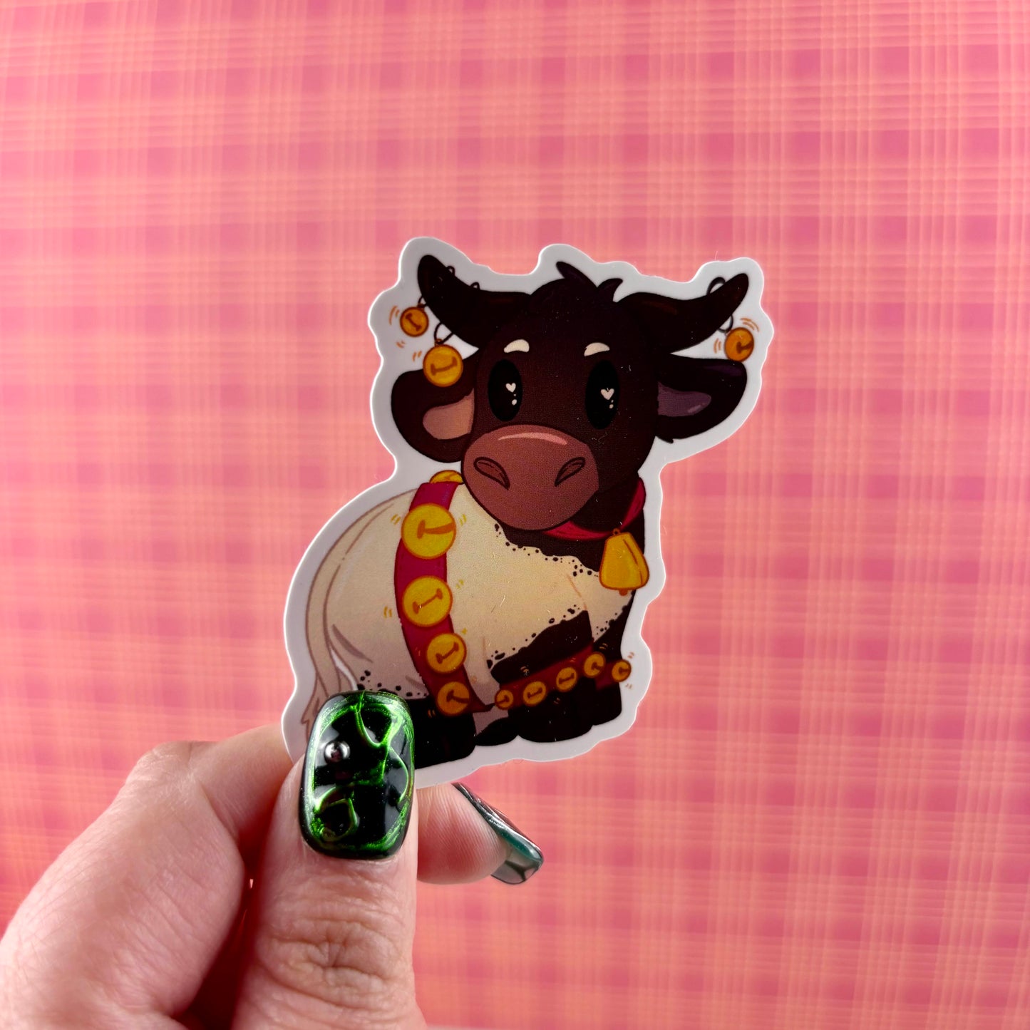 Bard DnD Cow Sticker