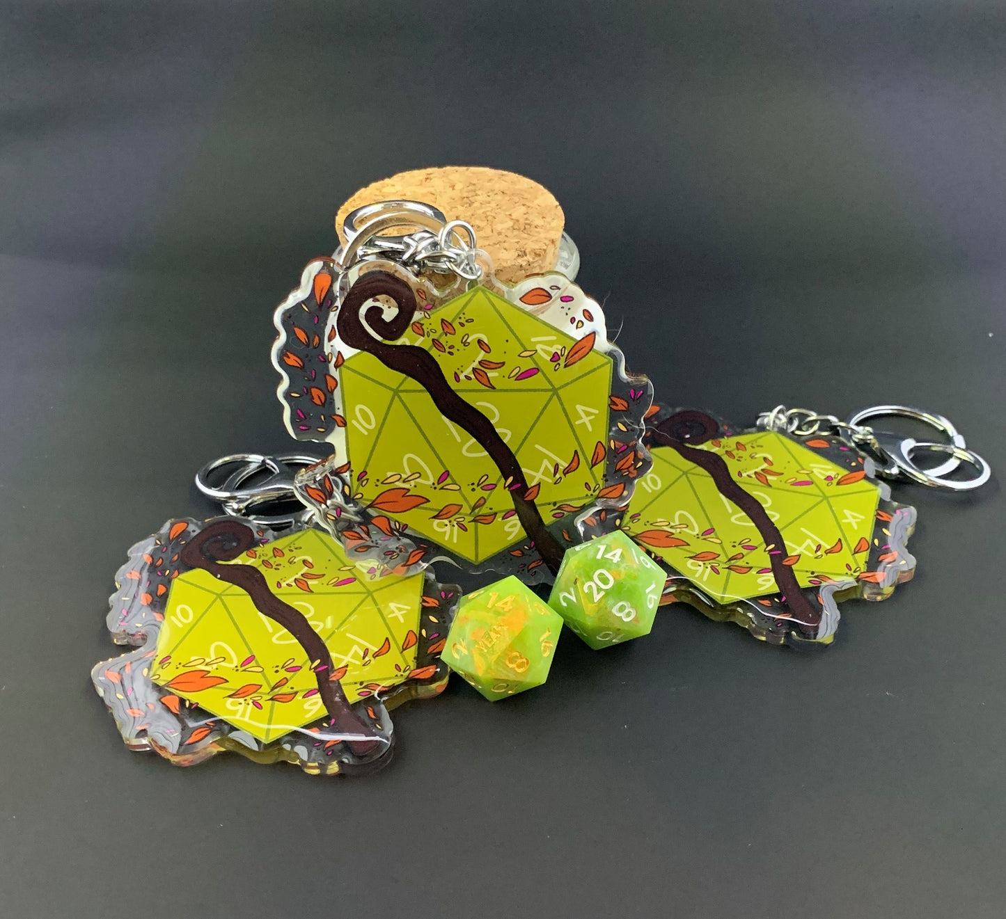 Druid Class Keychain