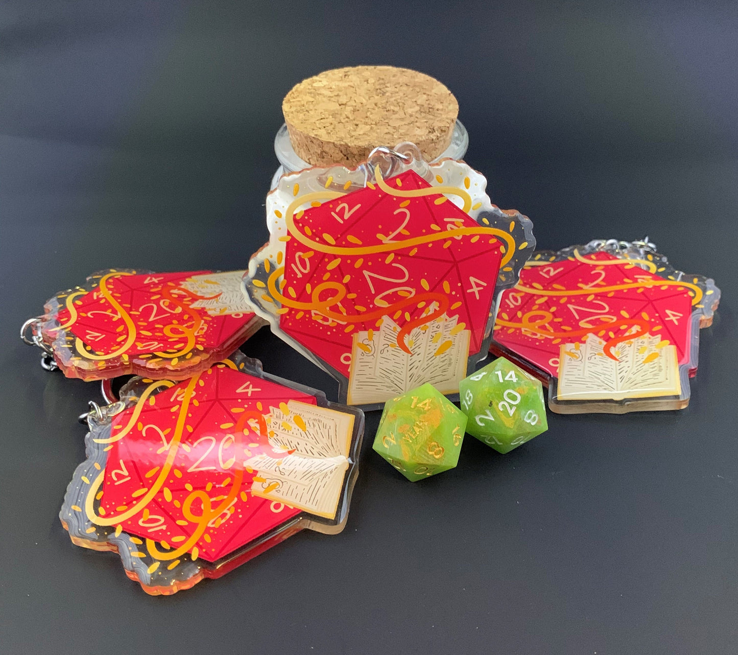 Wizard Class Acrylic Keychain