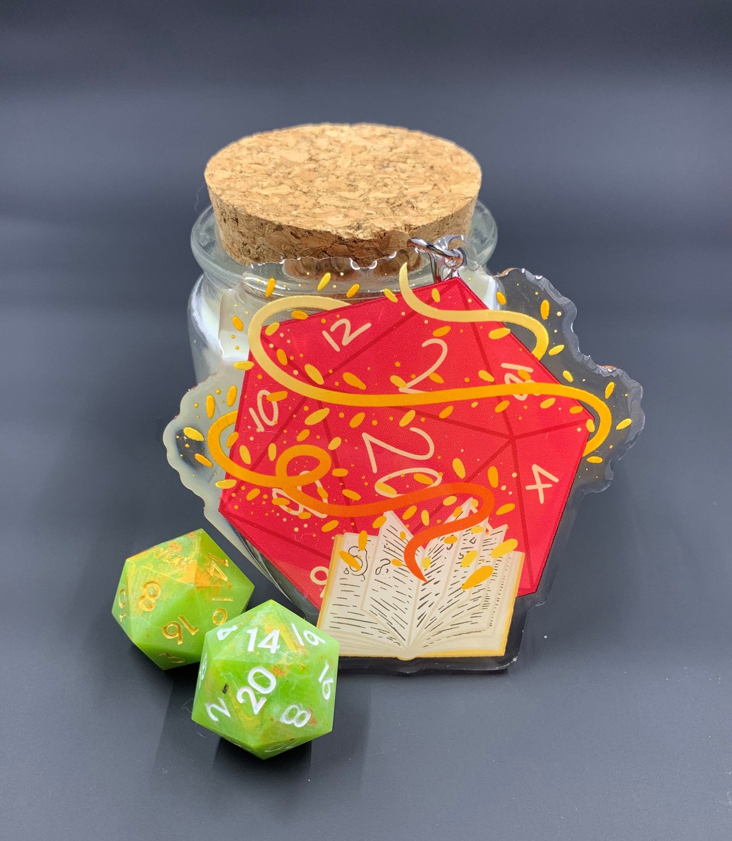Wizard Class Acrylic Keychain