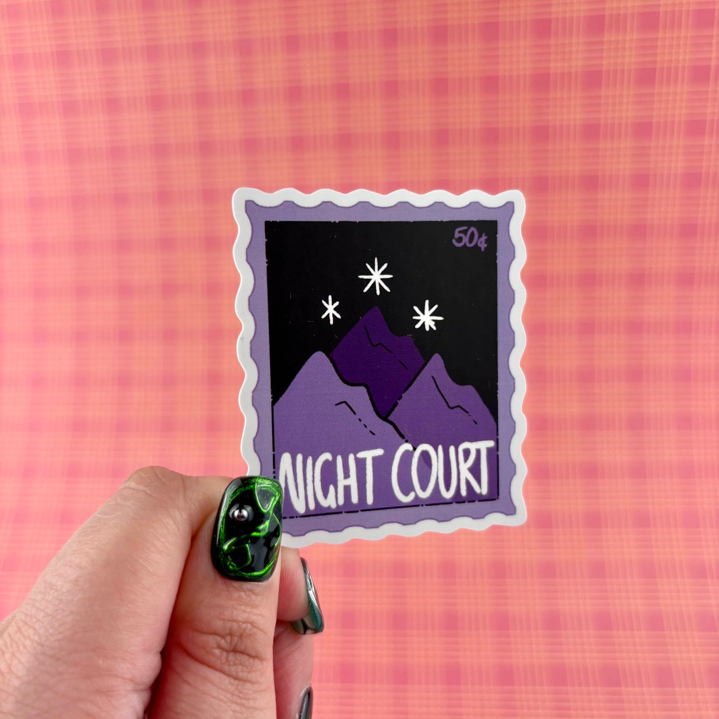 Night Court Stamp Sticker