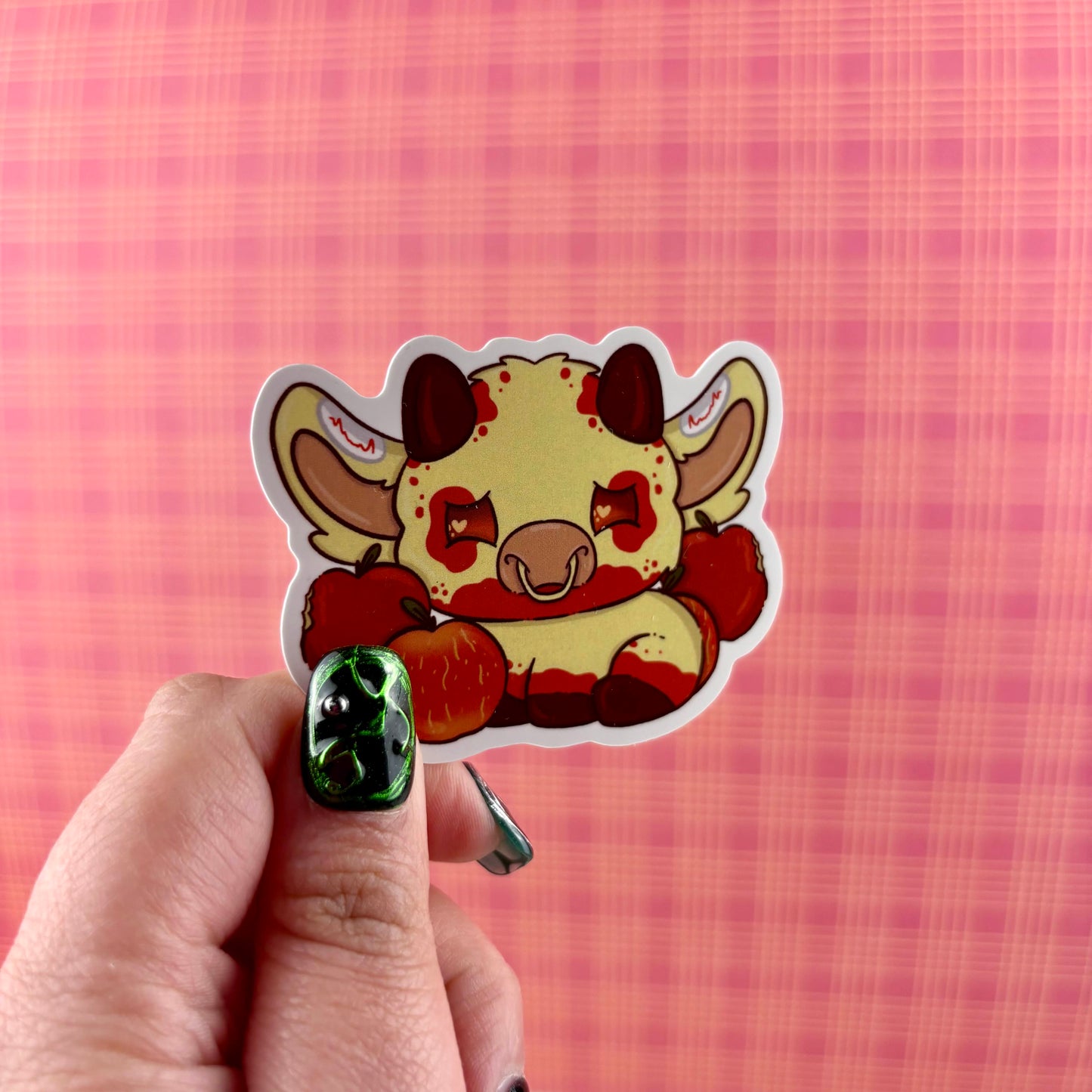 Harvest Moo Fruit Cow Sticker Pack Set