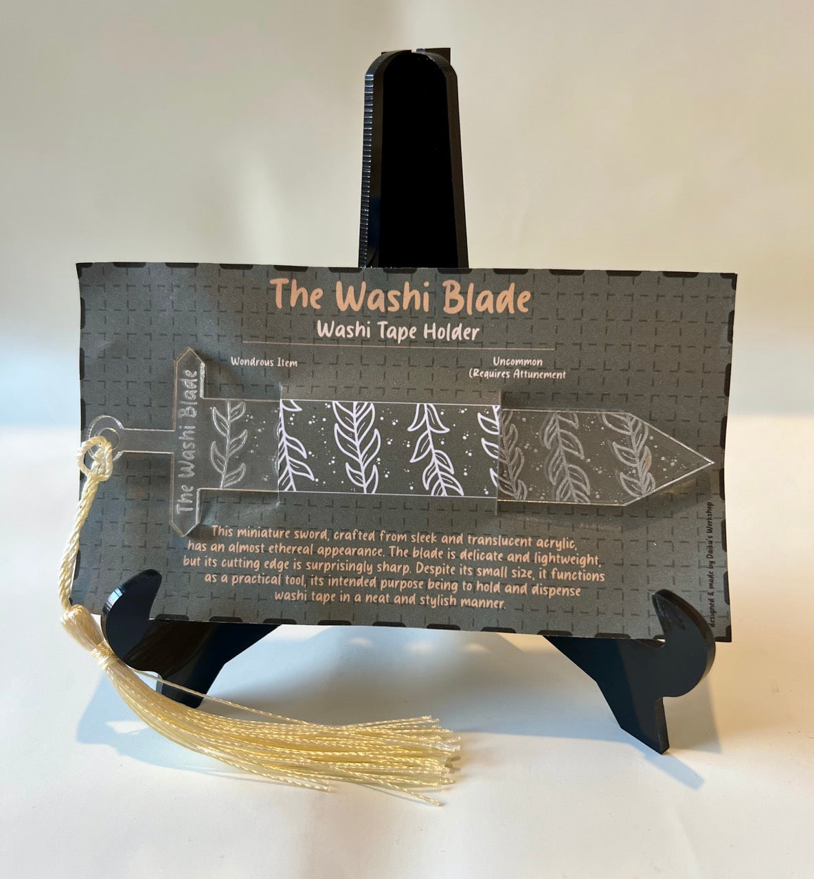 "Washi Blade" Washi Tape Holder