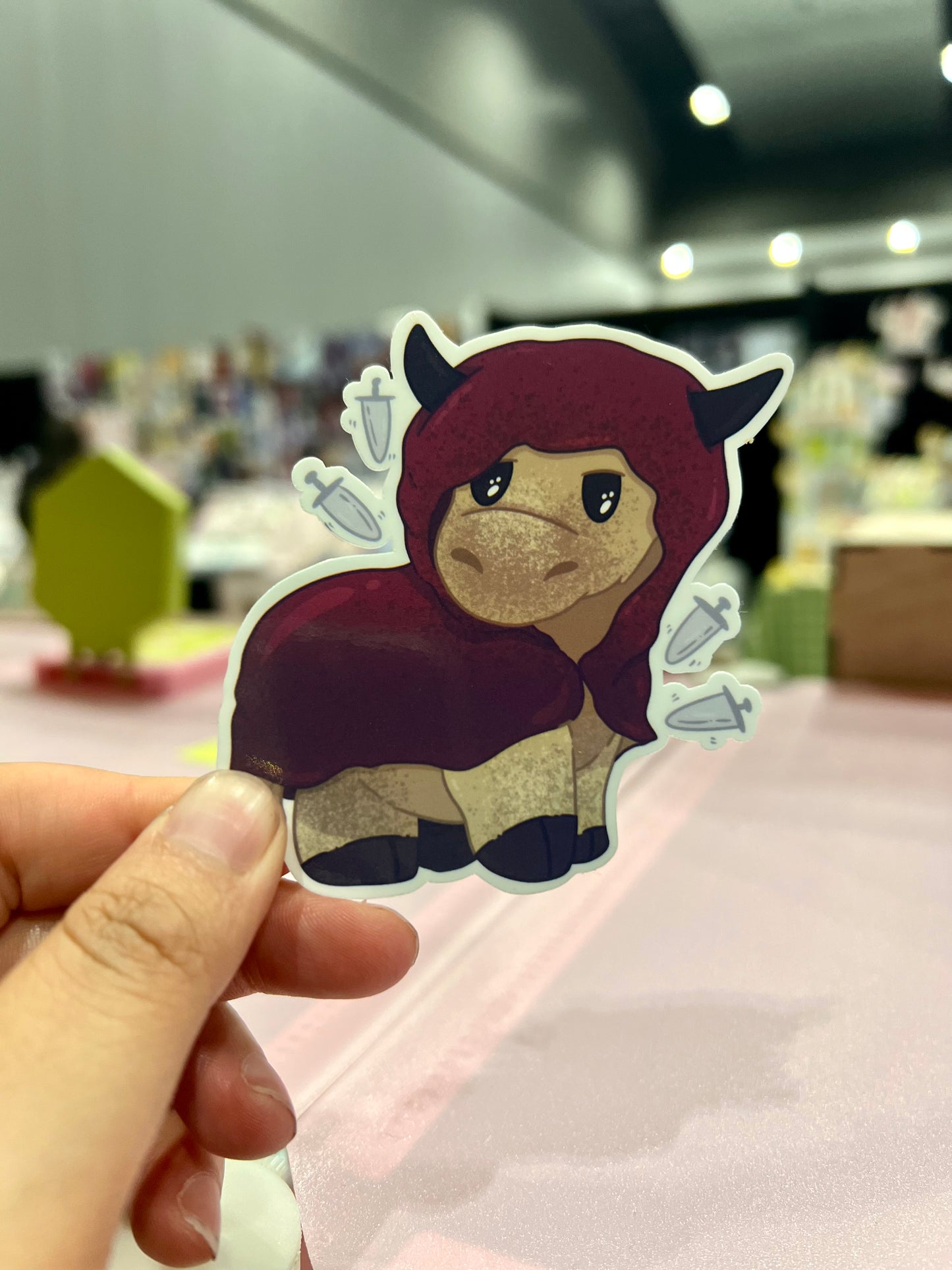 Ranger DnD Cow Sticker