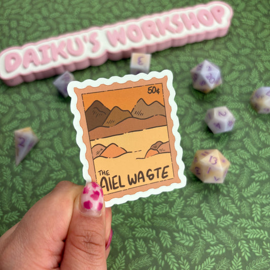 The Aiel Waste Stamp Sticker