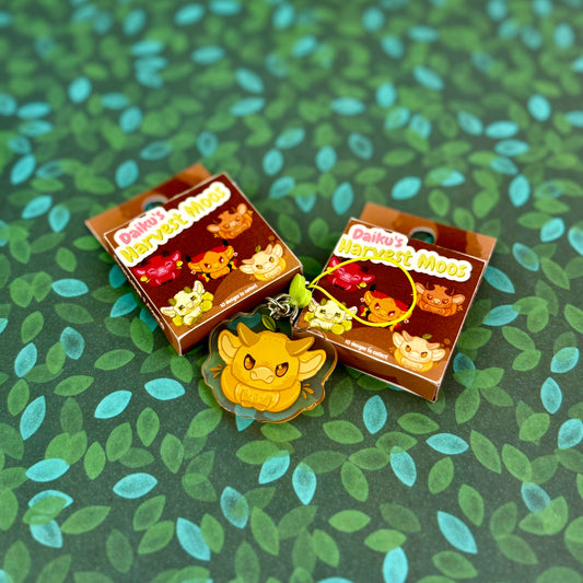 “Harvest Moo” Fruit Cow Acrylic Charm Blind Box
