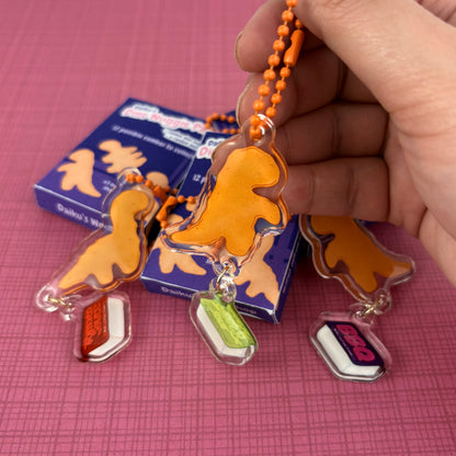 “Dino Nugget Pack” Dino Nugget Acrylic Charm Blind Box