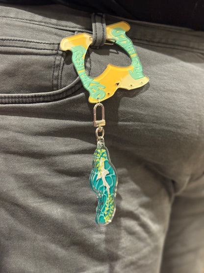 ‘Bread Tag’ Acrylic Carabiner