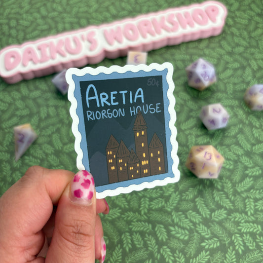 Aretia Stamp Sticker