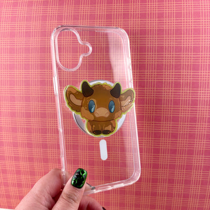 Chocolate Cow Magnetic Phone Grip