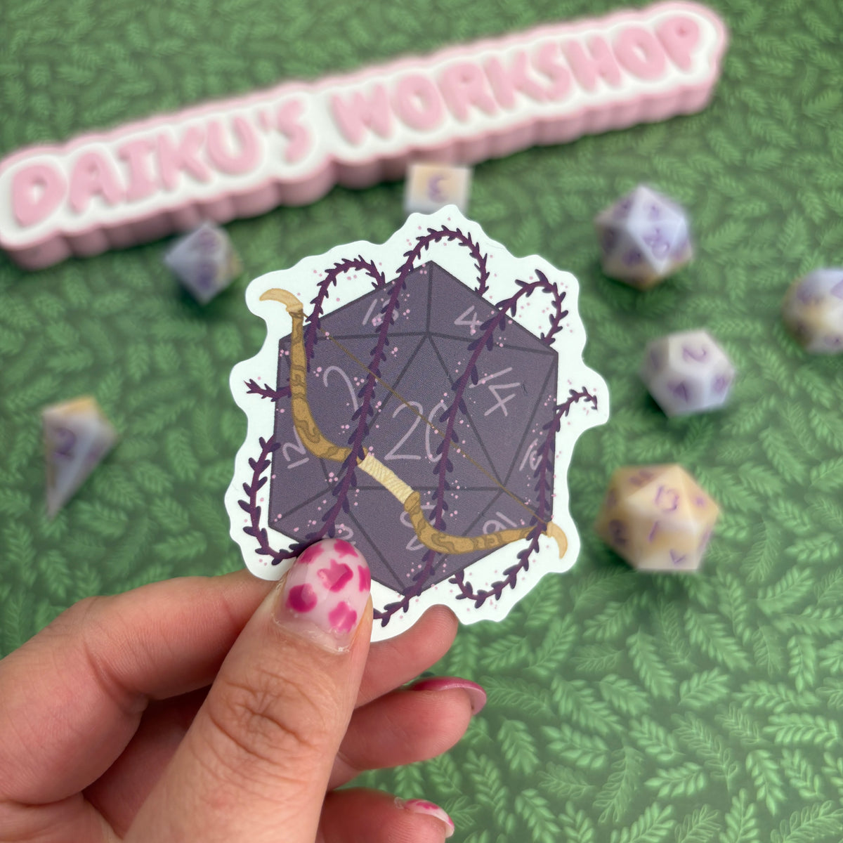 Ranger d20 Matte Vinyl Sticker