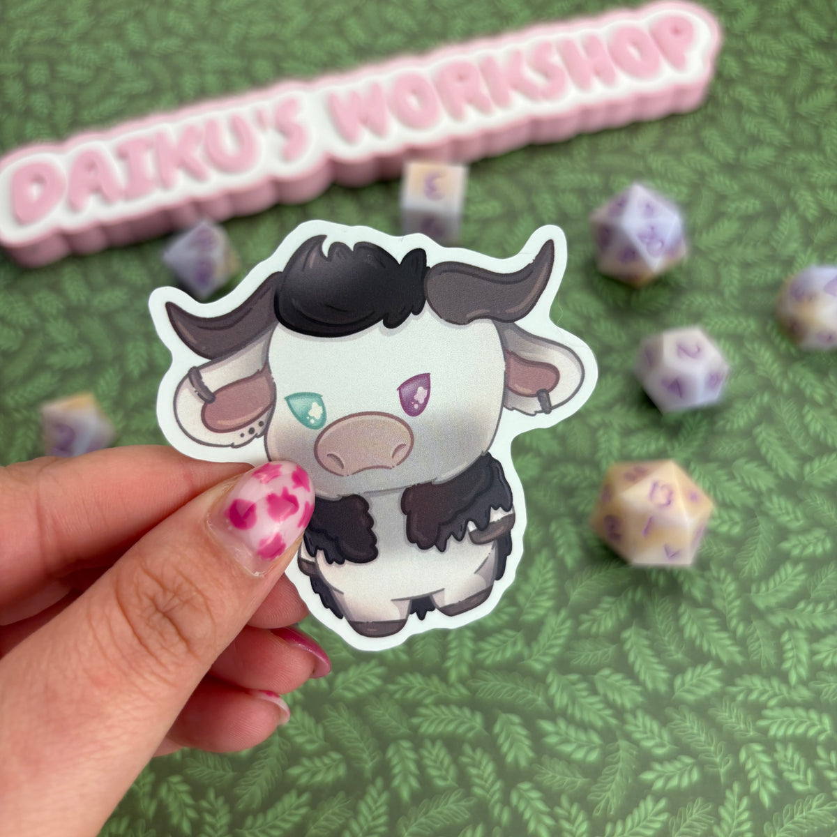 Critical Role ‘Moo-ghty Nein’ Yasha Matte Vinyl Sticker