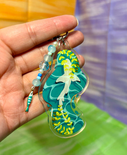 Tranquil Shark Keychain