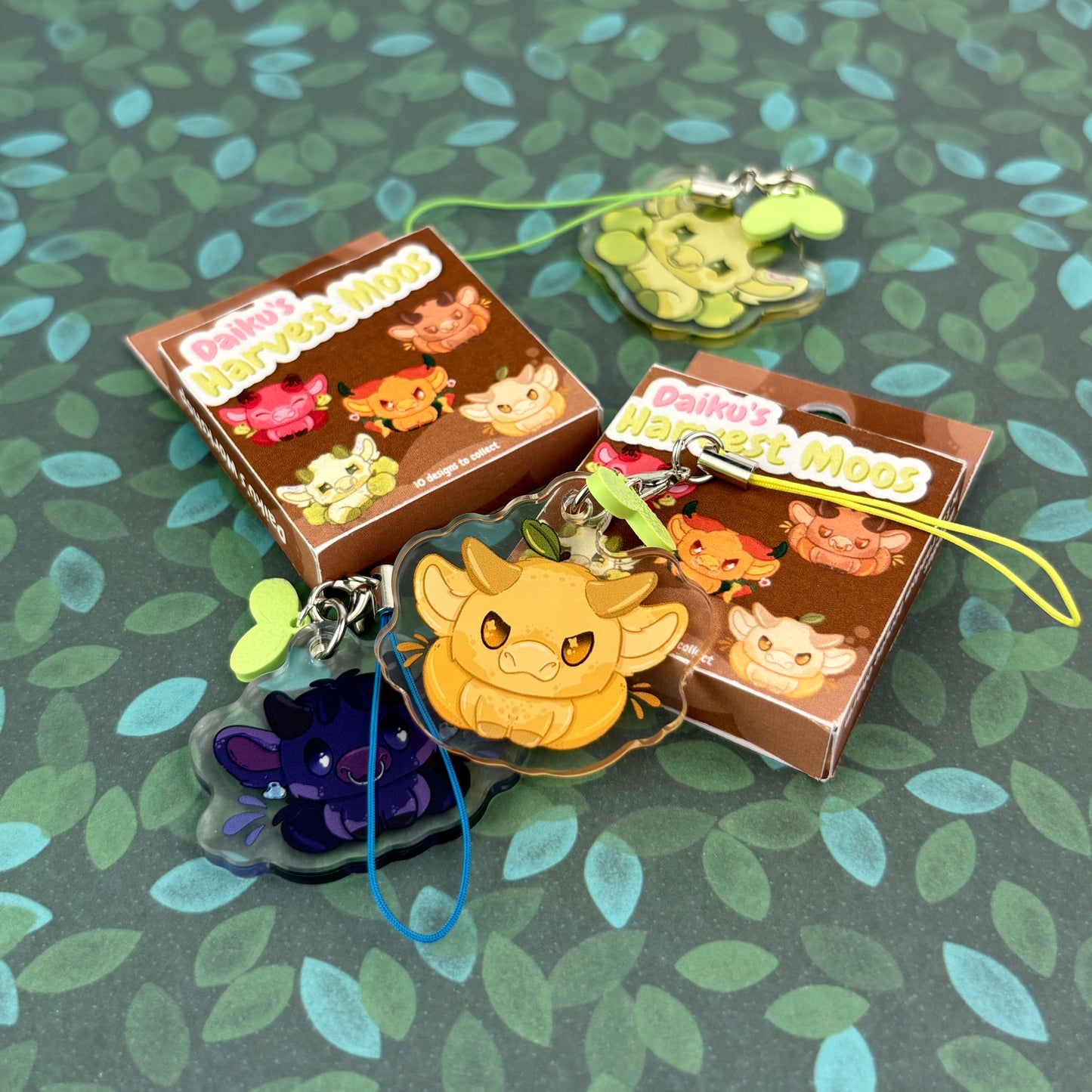 “Harvest Moo” Fruit Cow Acrylic Charm Blind Box