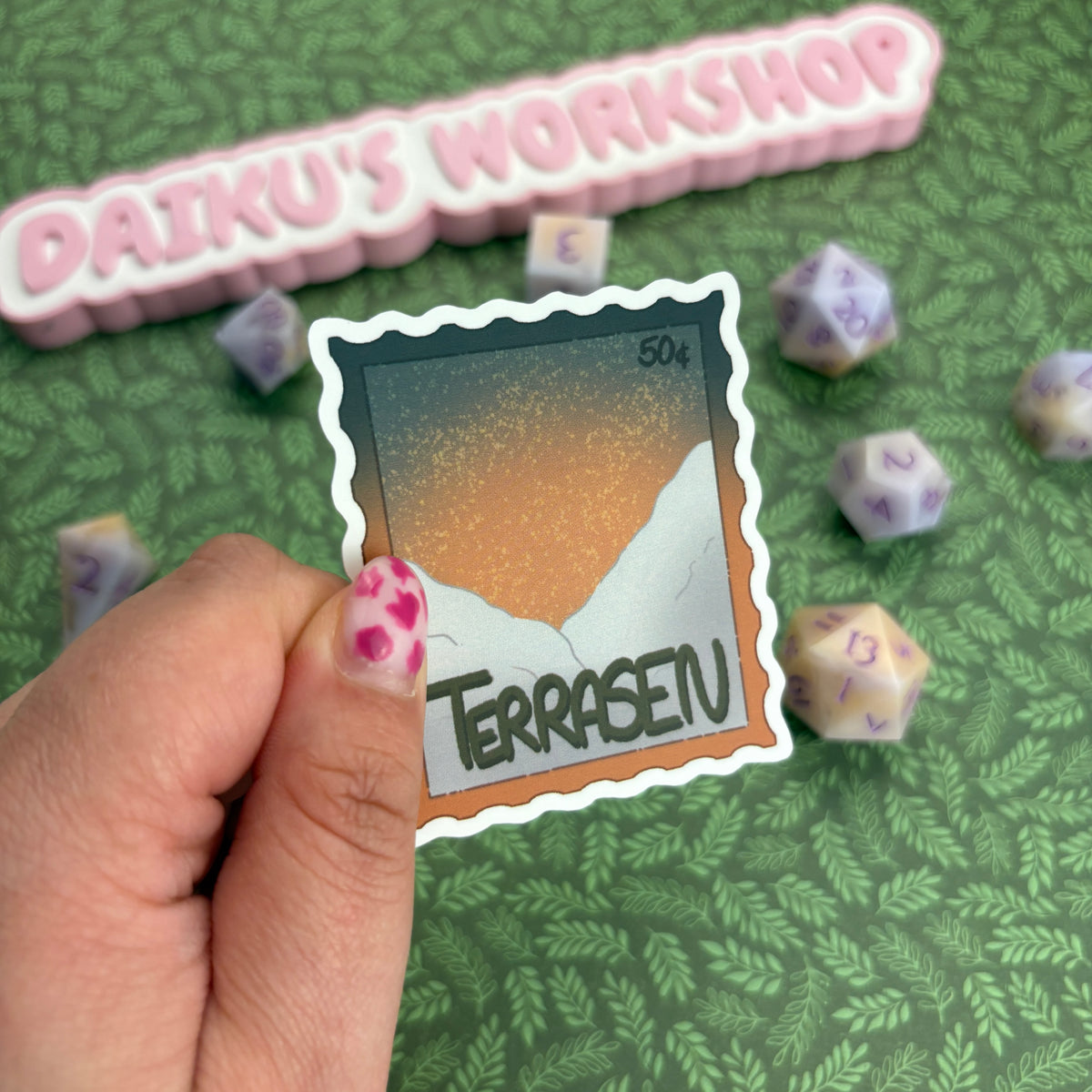 Terrasen Stamp Sticker