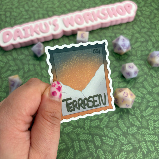 Terrasen Stamp Sticker