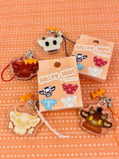 “Hallow-Moo” Halloween Cow Acrylic Charm Blind Box