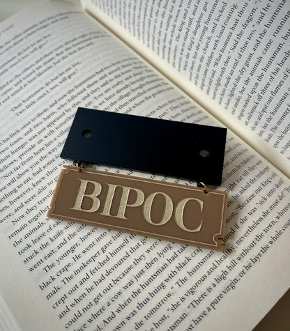 "BIPOC" Hanging Acrylic Sign