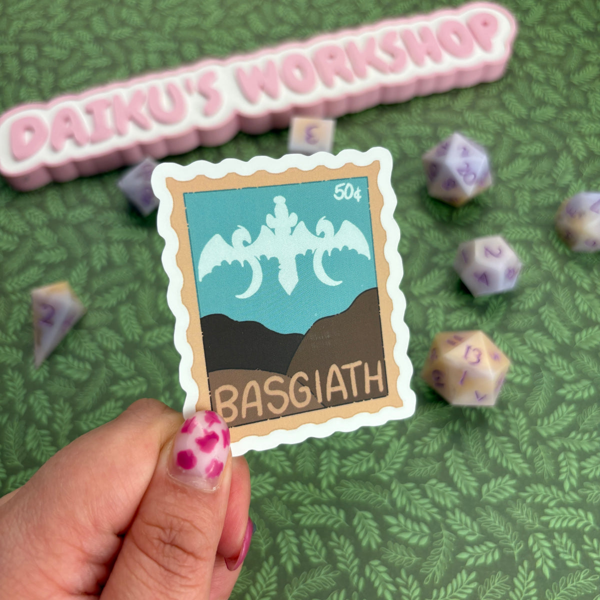 Basgiath Stamp Sticker