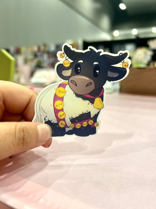 Bard DnD Cow Sticker