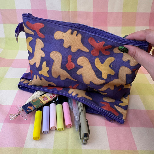 Dino Nugget Pencil Case Zipper Pouch