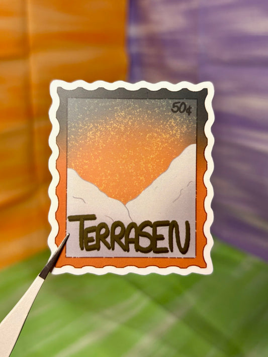 Terrasen Stamp Sticker