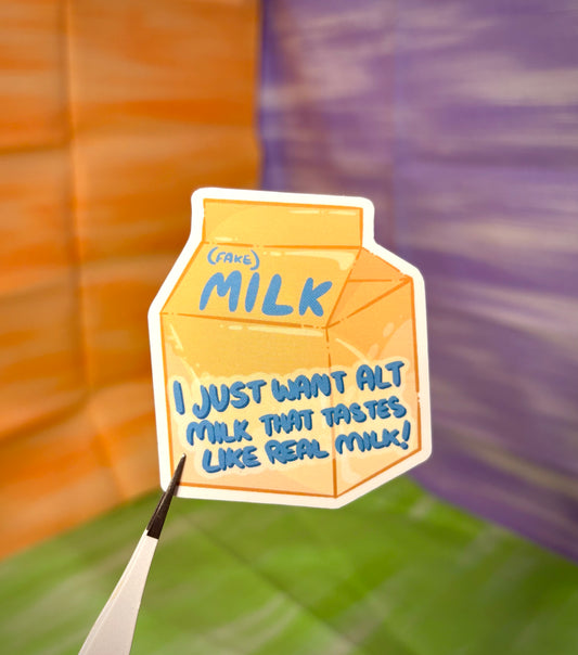 Alt Milk Sticker