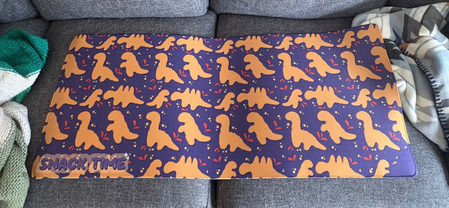 [PREORDER] Dino Nugget "Snack Time" Desk Mat
