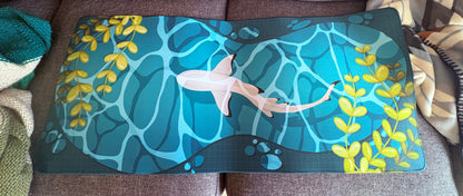 [PREORDER] Tranquil Shark Desk Mat