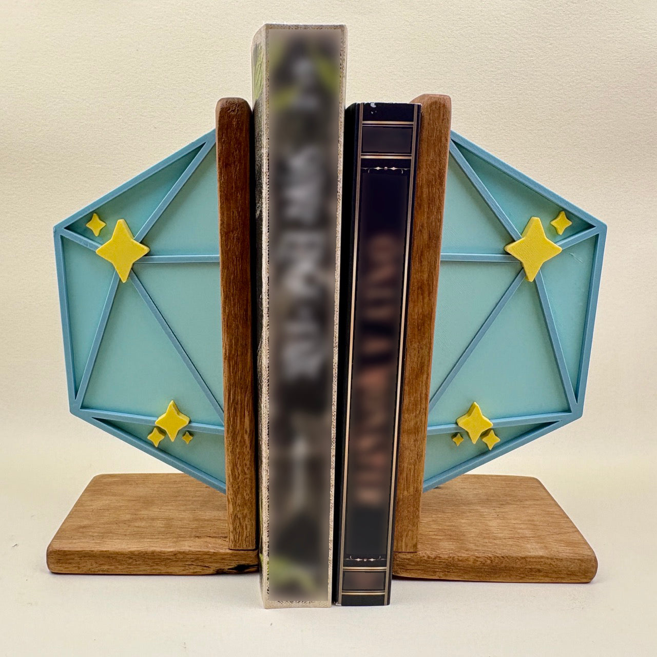 Blue Moon D20 Bookends