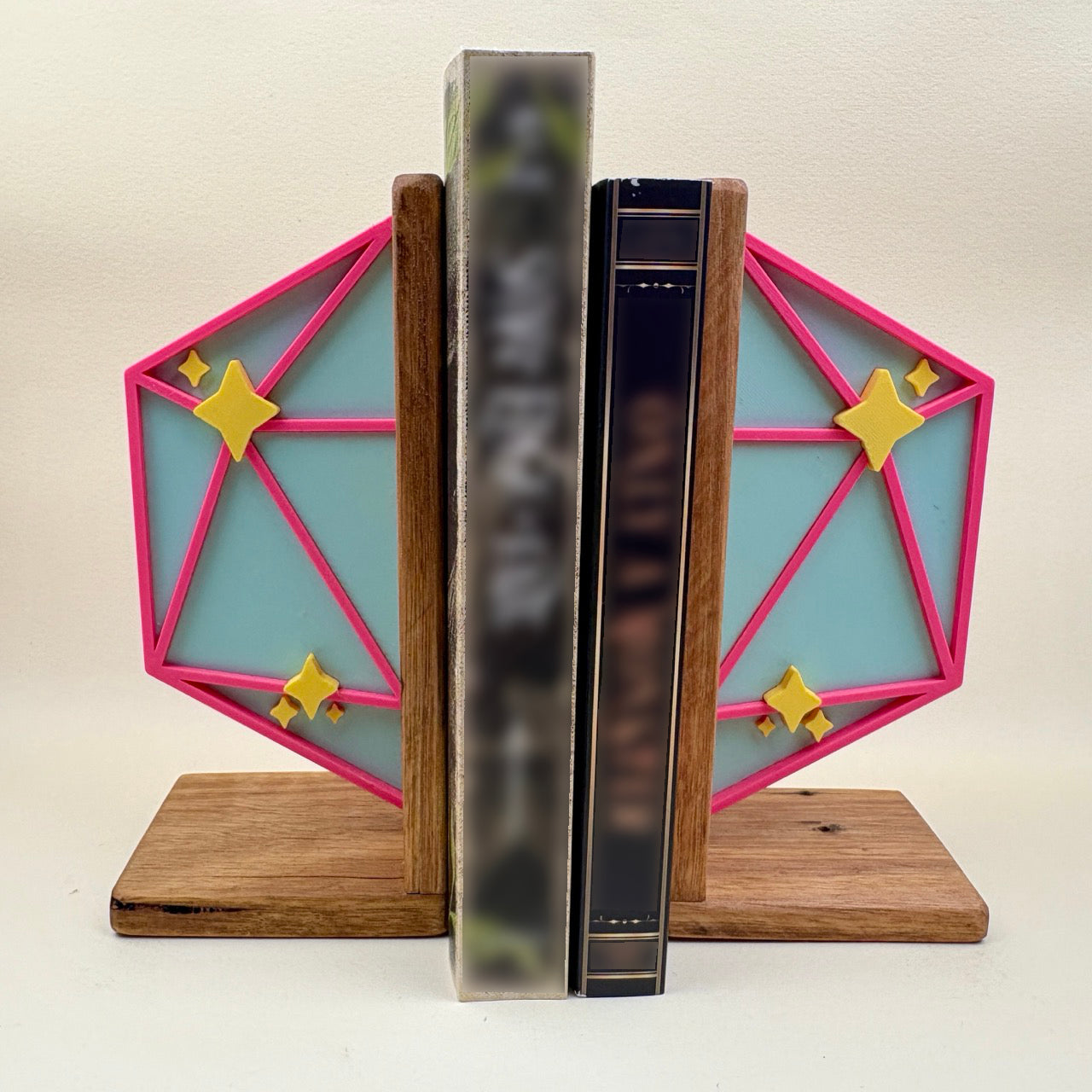 Bubblegum Pop D20 Bookends