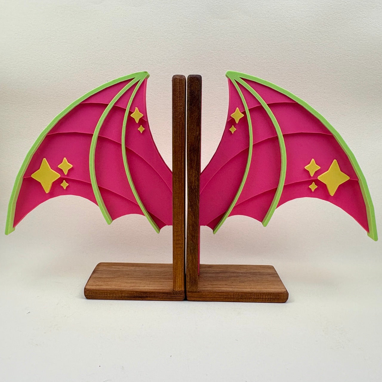 Watermelon Breeze Bat Wing Bookends