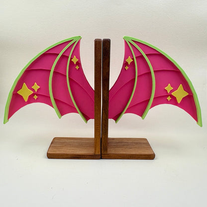 Watermelon Breeze Bat Wing Bookends