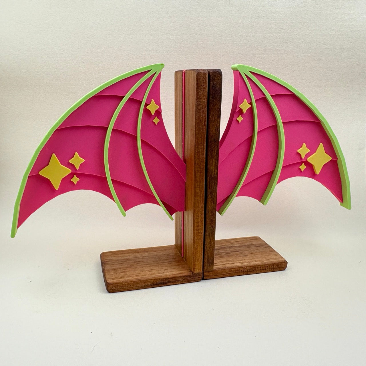 Watermelon Breeze Bat Wing Bookends