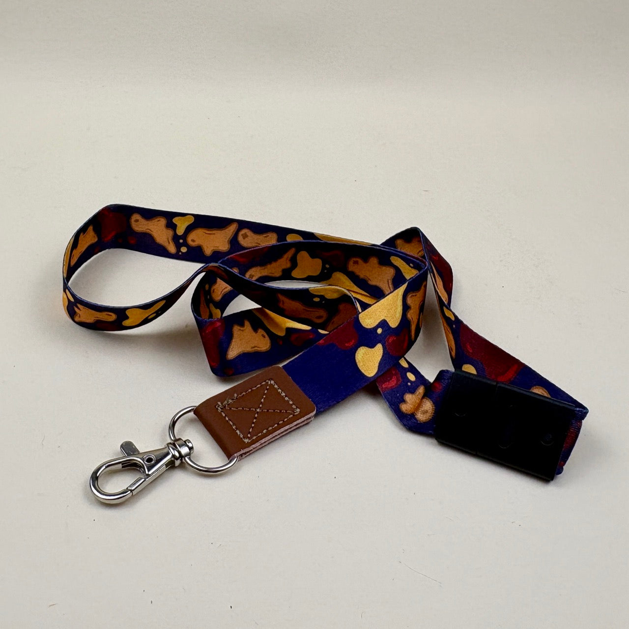 Dino Nugget Print Lanyard